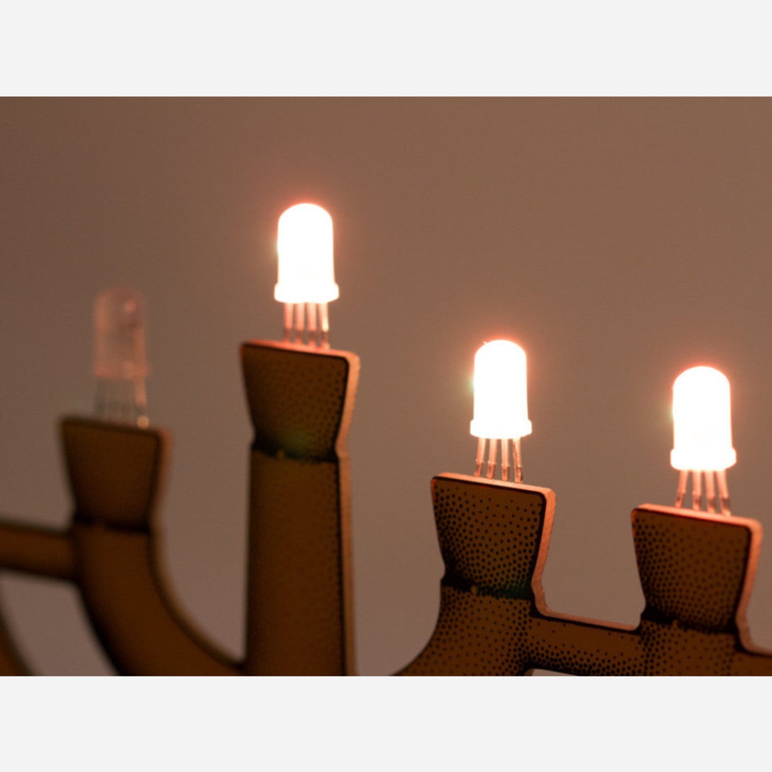 Coolest Programmable USB - Powered LED Hanukkah Mega Menorah 9000 from Evil Mad Scientist Labs