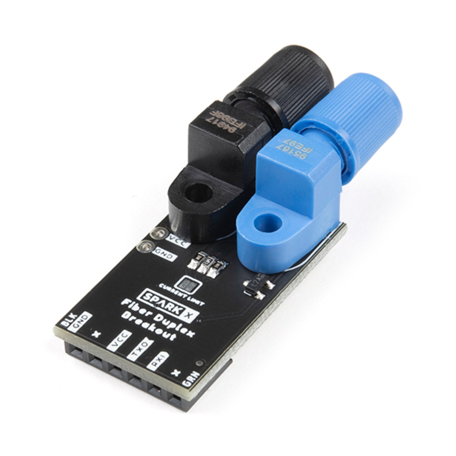 Duplex Fiber Breakout Board for Creating Simple Fiber Links with Embedded Devices