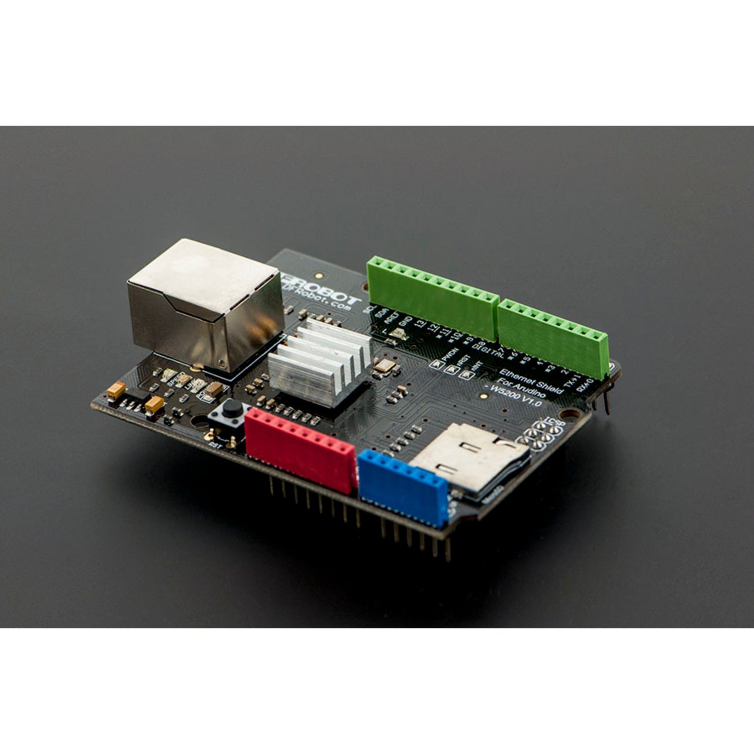 W5200-based Ethernet Shield for All Arduino Versions