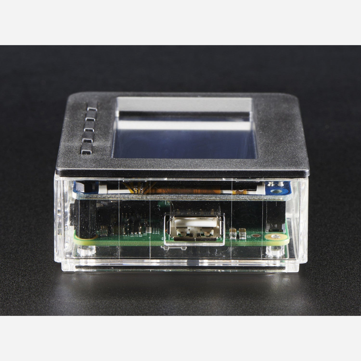 Stylish Faceplate and Buttons Pack for 2.4' PiTFT HAT - Raspberry Pi A+