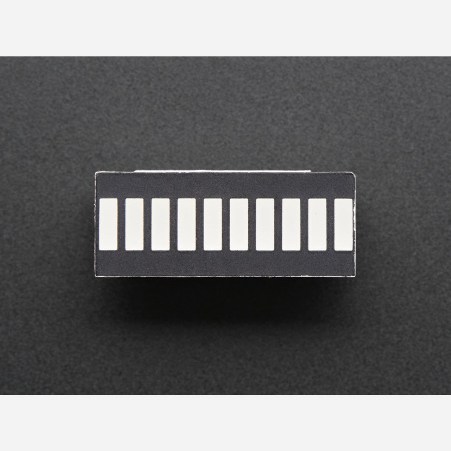 Red 10-Segment LED Light Bar Graph Display for Small Linear Displays