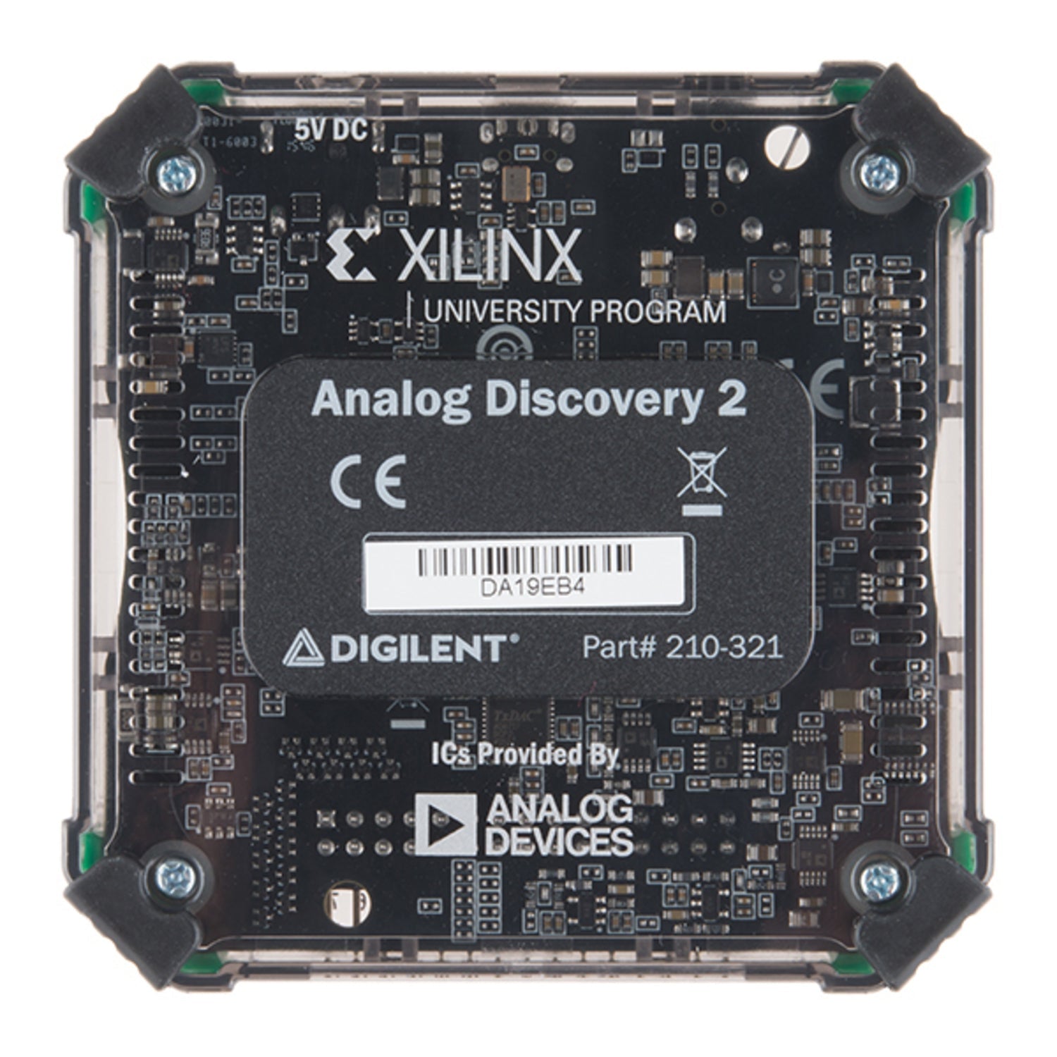 Digilent Portable USB Oscilloscope and Multi - function Instrument: Analog Discovery 2