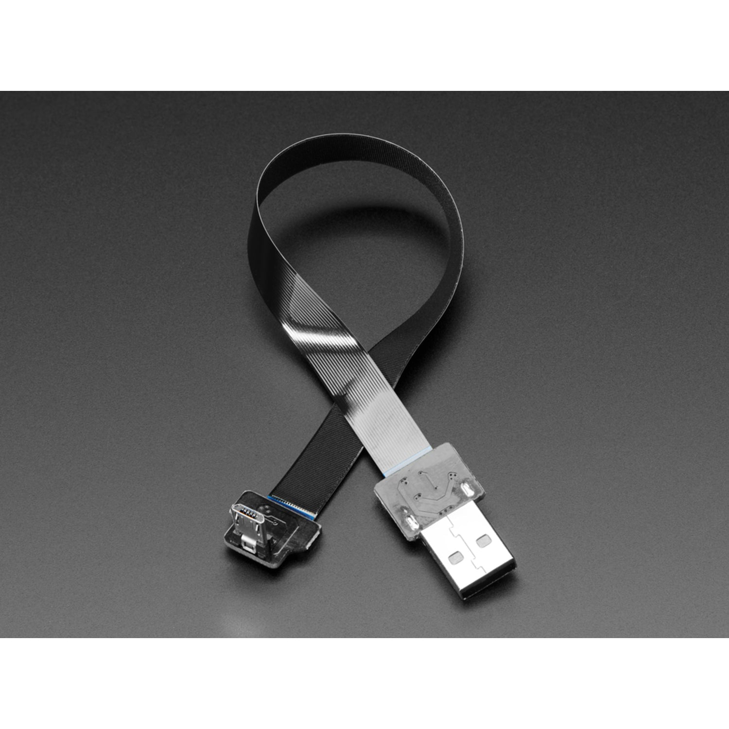 DIY Right Angle Upward Micro B USB Cable Parts
