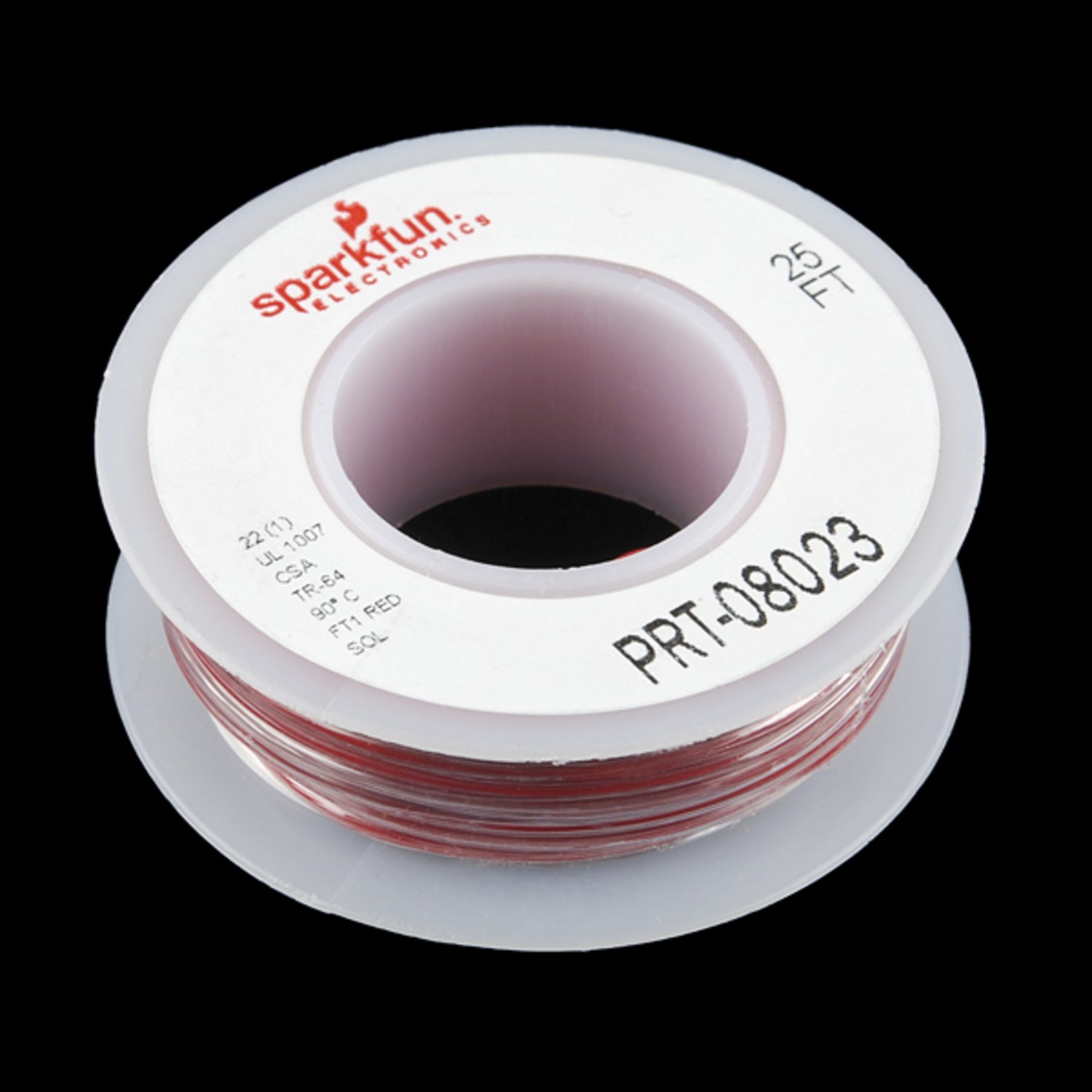 Red Solid Hook-up Wire (22 AWG) for Sturdy Projects