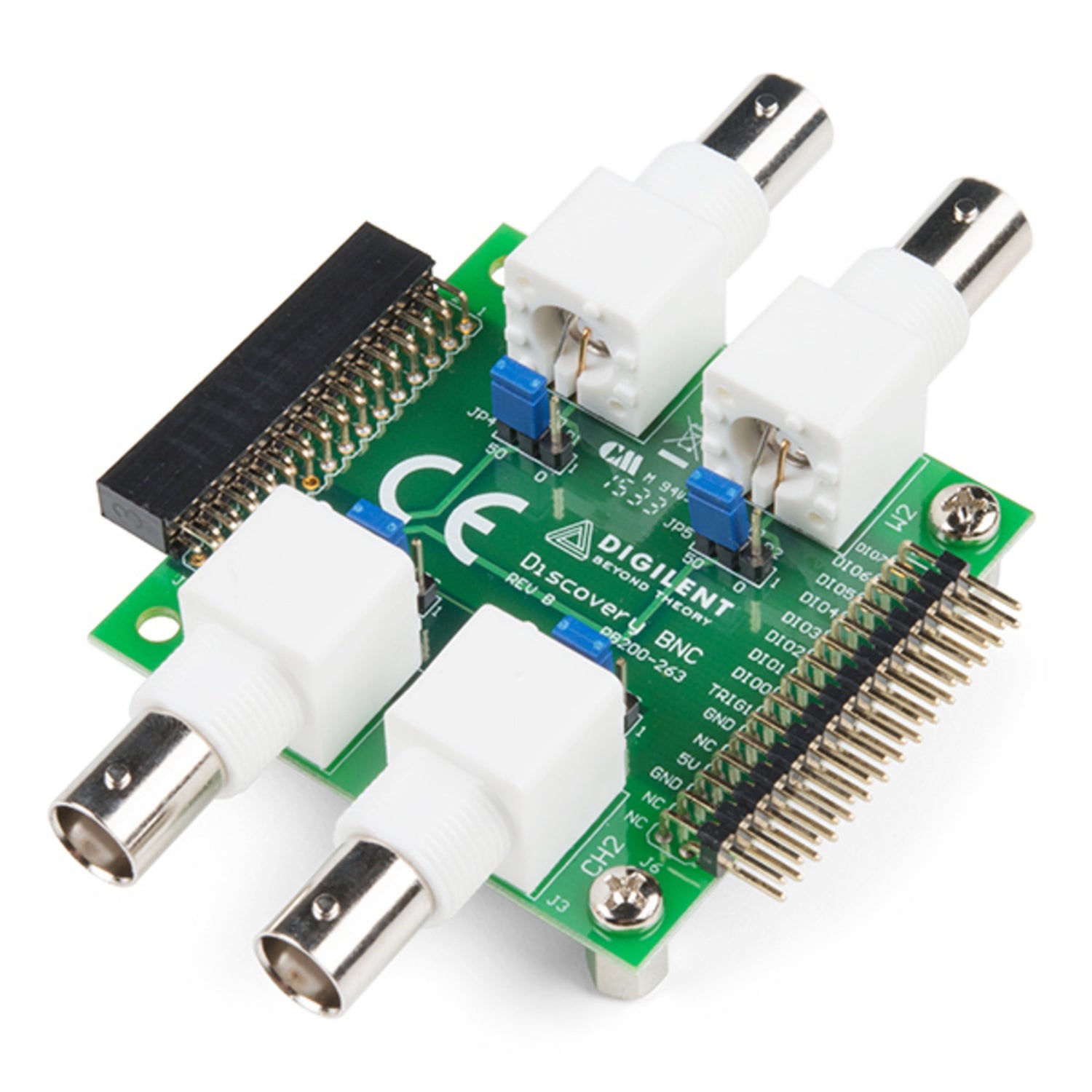 Digilent High - Performance BNC Adapter Board for Analog Discovery 2