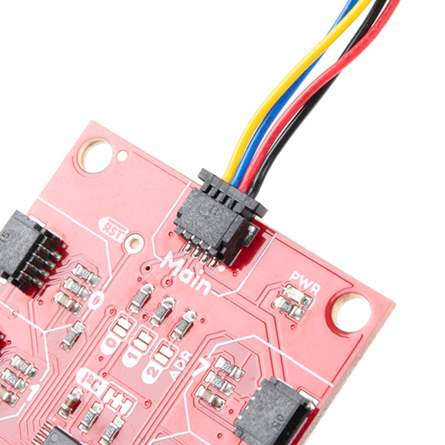 100mm Long Flexible Qwiic Connecting Cable for Qwiic Enabled Components