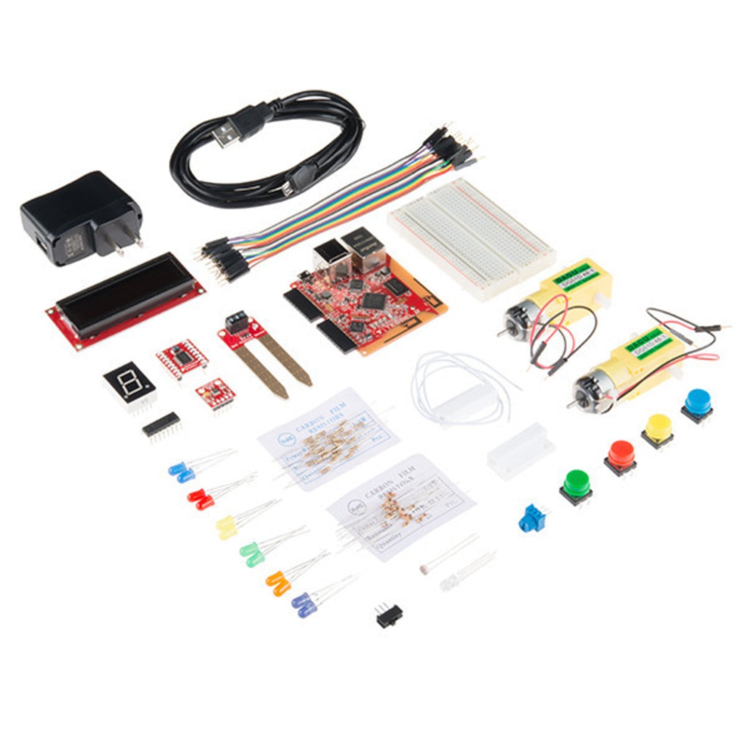 Johnny-Five Robotics and IoT Inventor's Starter Kit for JavaScript - Powered Hardware Projects