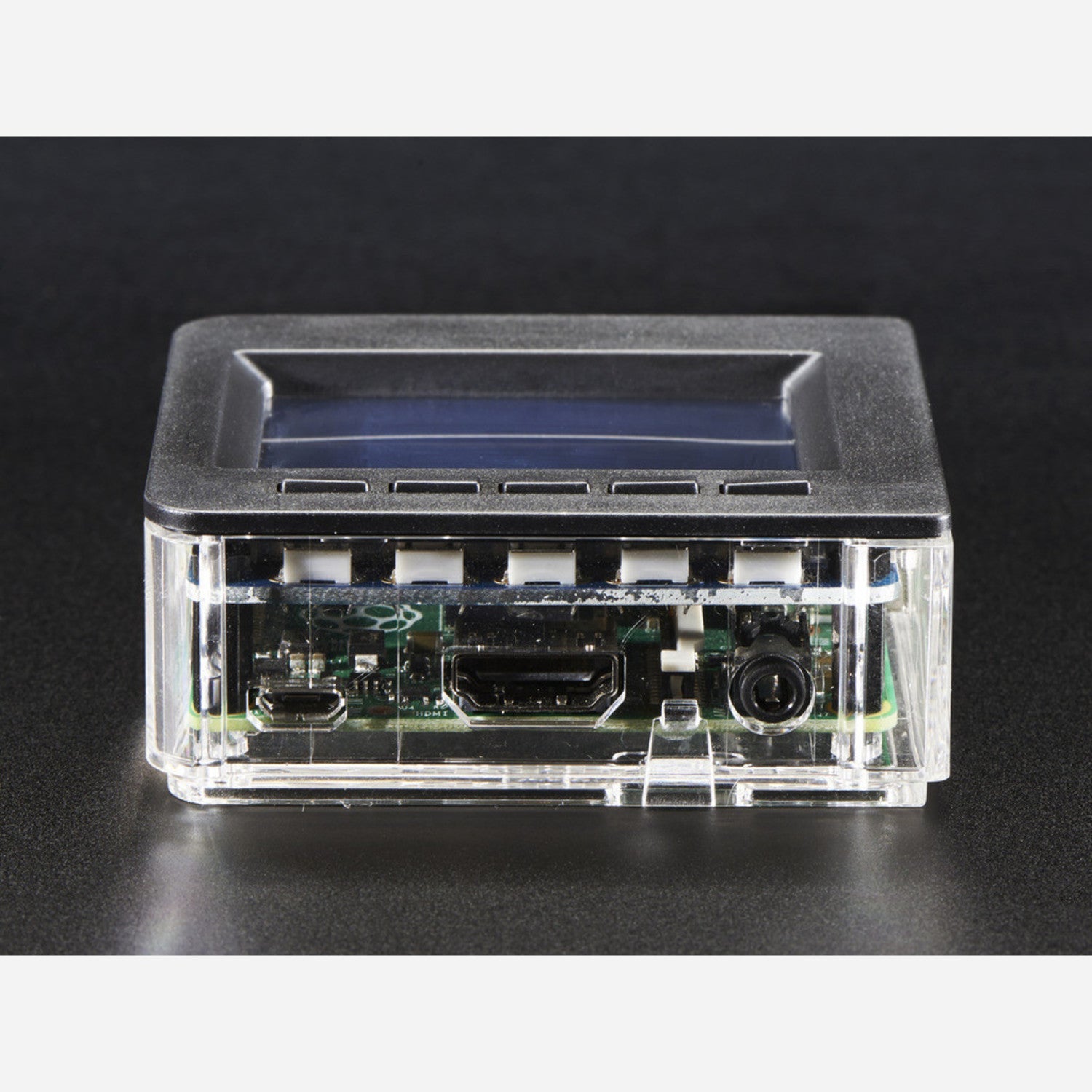Stylish Faceplate and Buttons Pack for 2.4' PiTFT HAT - Raspberry Pi A+