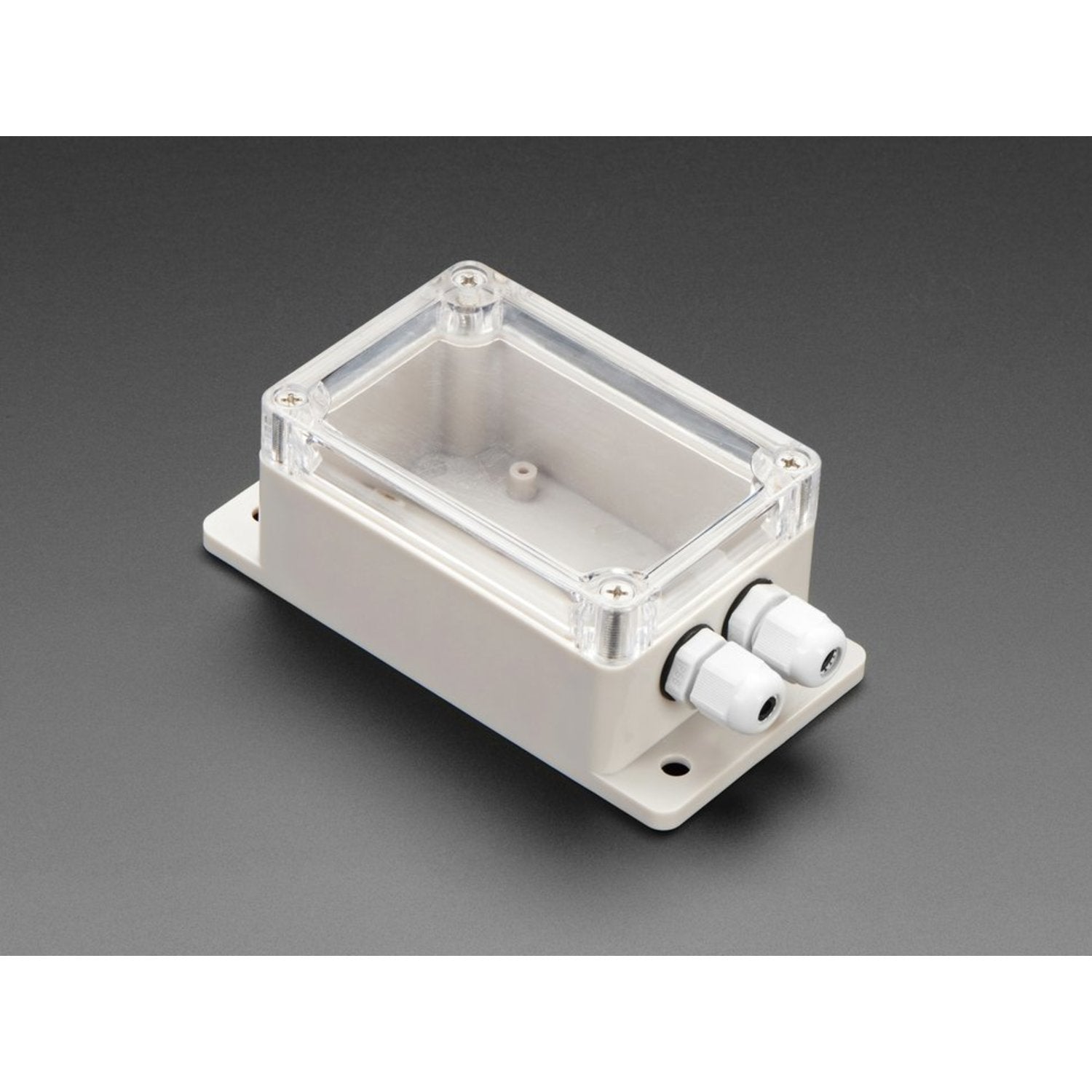 Industrial Flanged Weather - Resistant Enclosure Equipped with PG - 7 Cable Glands