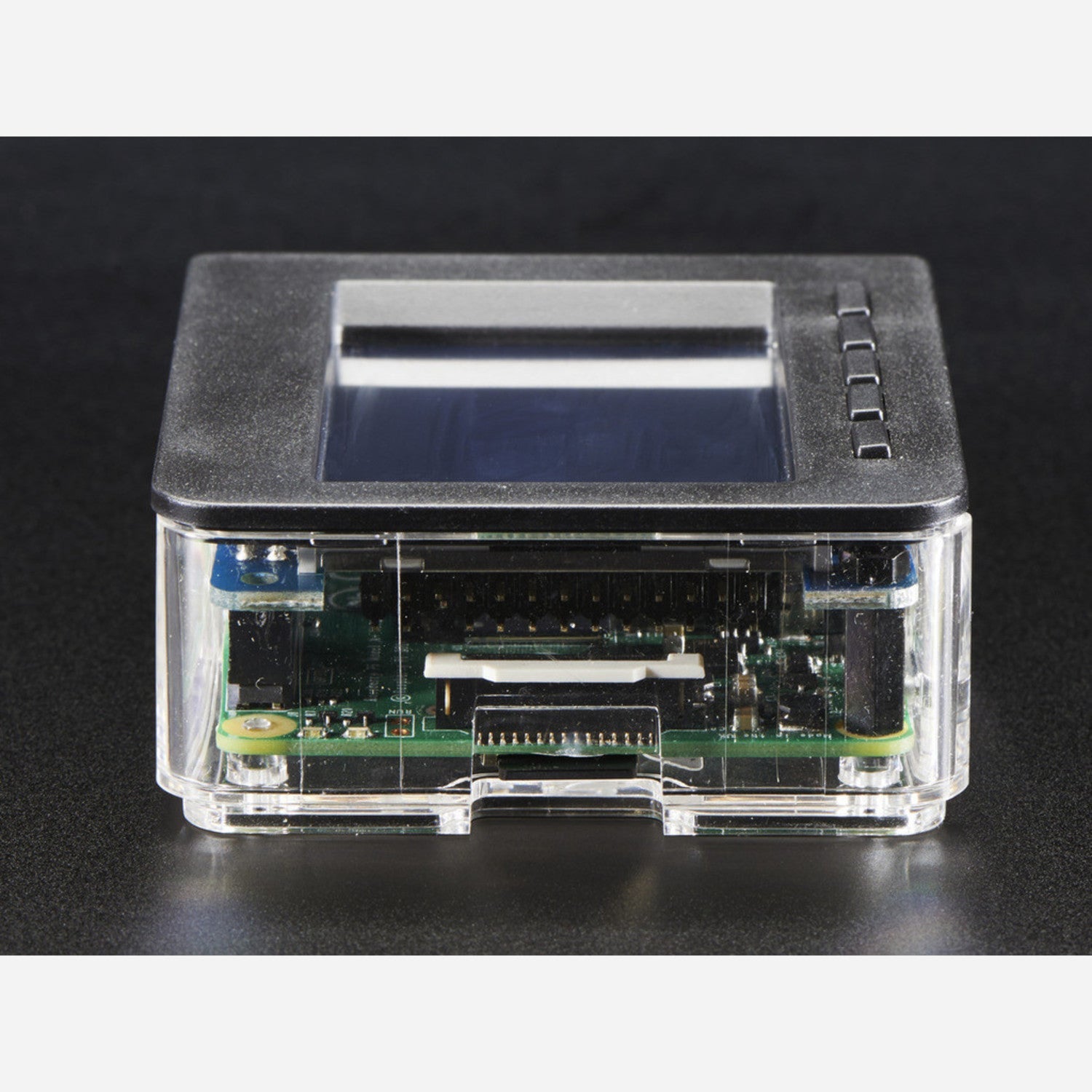 Stylish Faceplate and Buttons Pack for 2.4' PiTFT HAT - Raspberry Pi A+