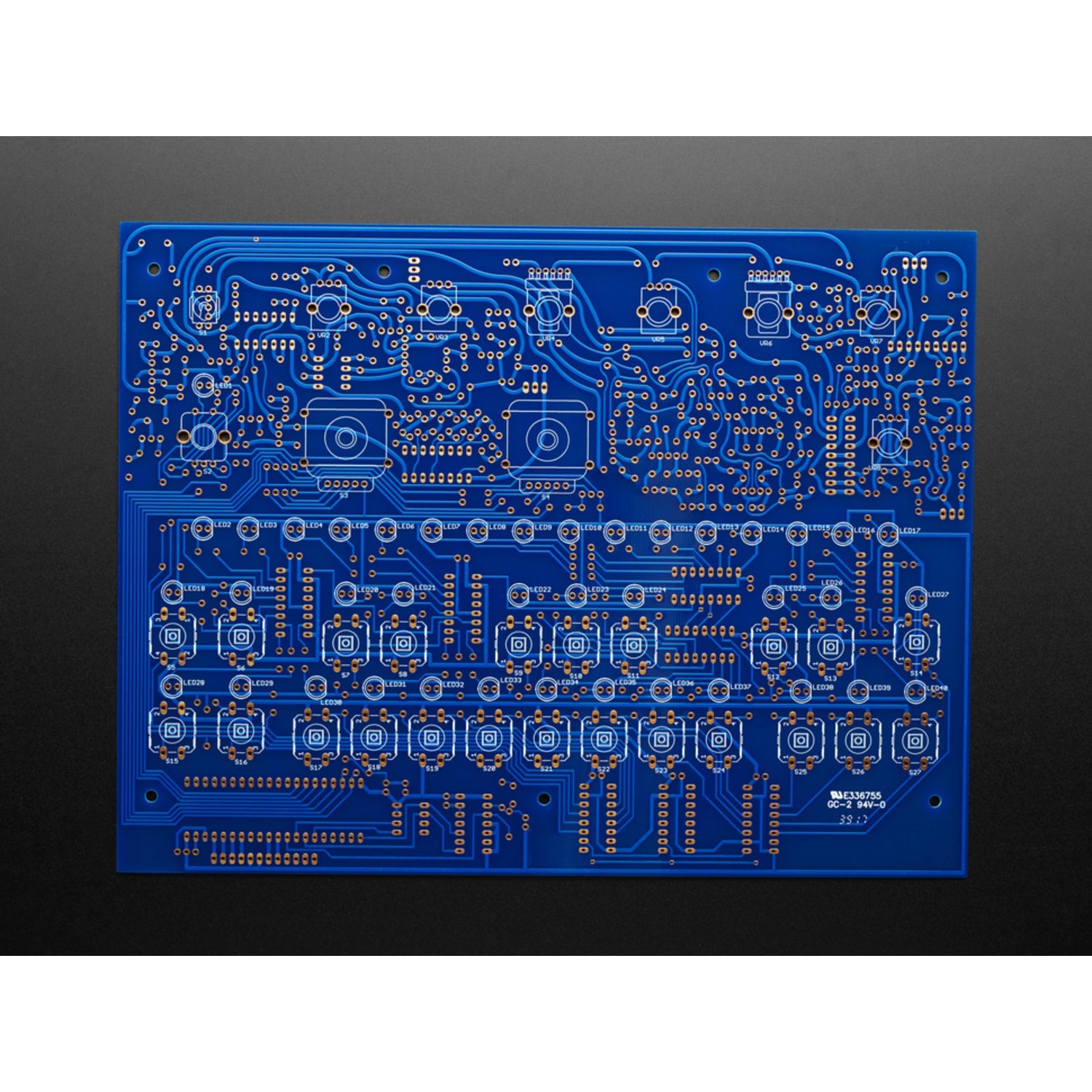 Ladyada's Premium x0xb0x Synthesizer Kit PCB Set