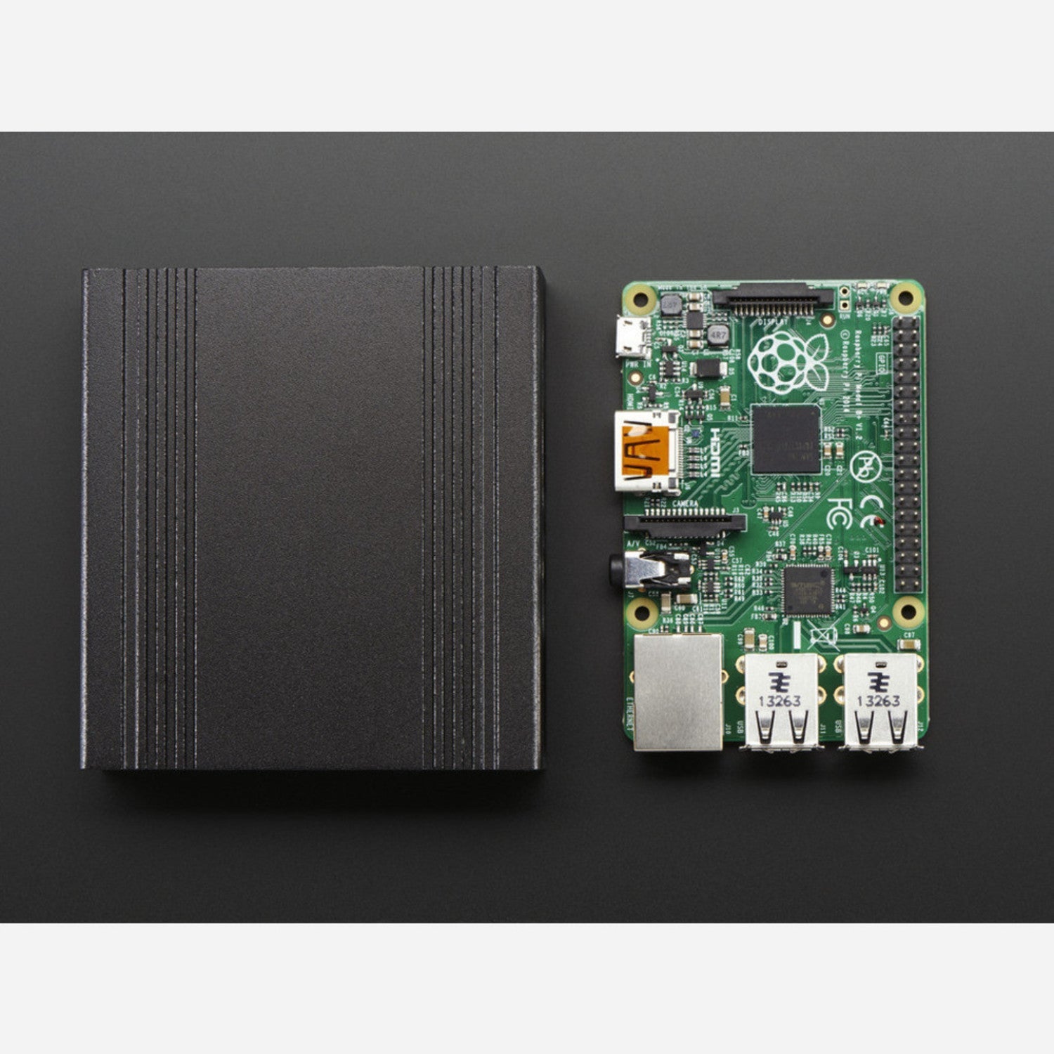 Durable Extruded Anodized Aluminum Enclosure Box - Dimensions: 94mm x 83mm x 30mm