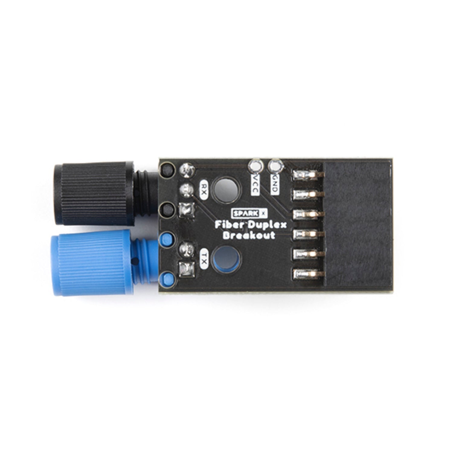 Duplex Fiber Breakout Board for Creating Simple Fiber Links with Embedded Devices