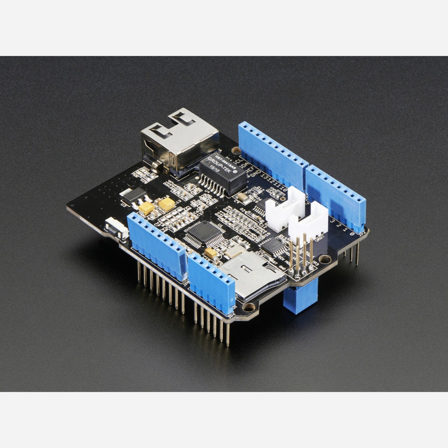 Arduino Ethernet Shield with W5500 Chipset for Internet - Enabled Projects