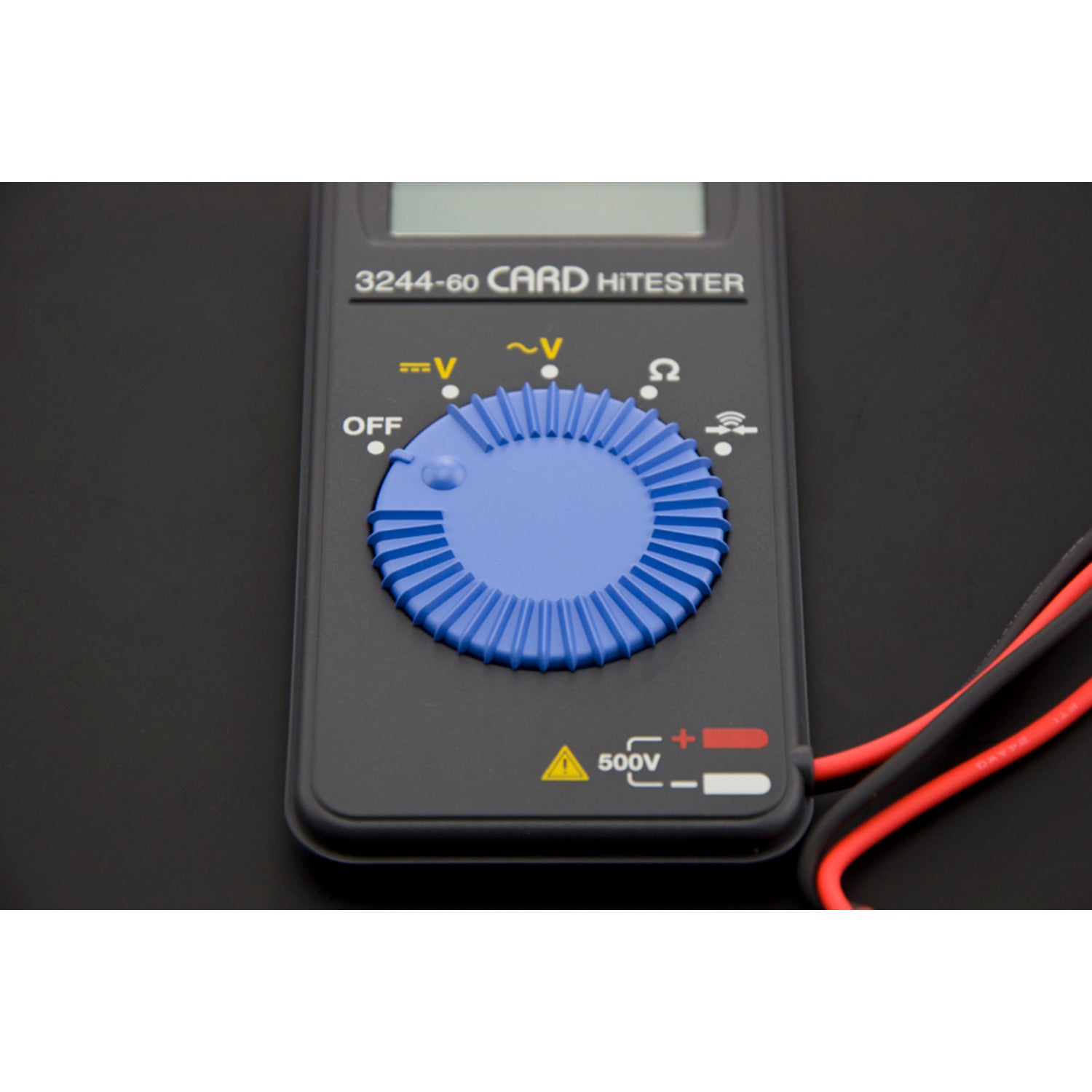 Portable Gold-Plated Tip Digital Card Multimeter for On-the-Go Electrical Testing