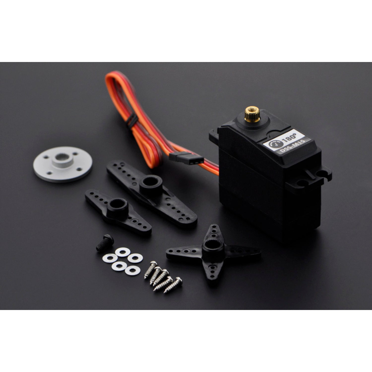 15Kg Standard 180° DF Metal Geared Servo Motor (DSS - M15)