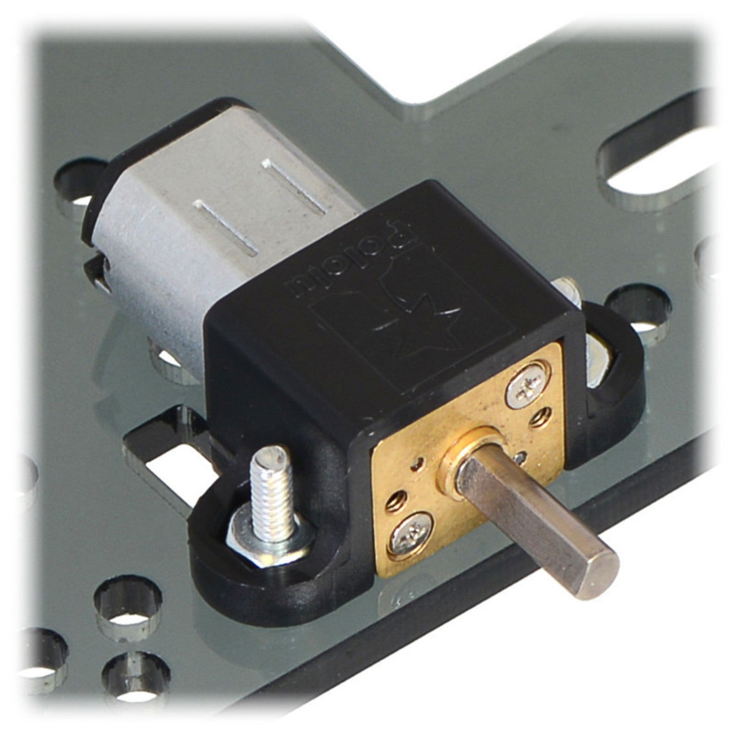 6V High-Power Miniature Brushed DC Micro Metal Gearmotor with 986.41:1 Reduction Ratio
