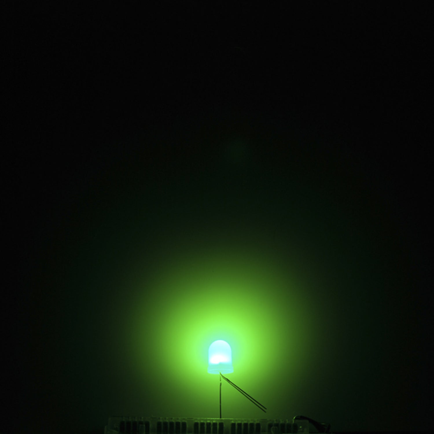 10mm RGB Diffused Through - Hole LEDs with Soft Glow