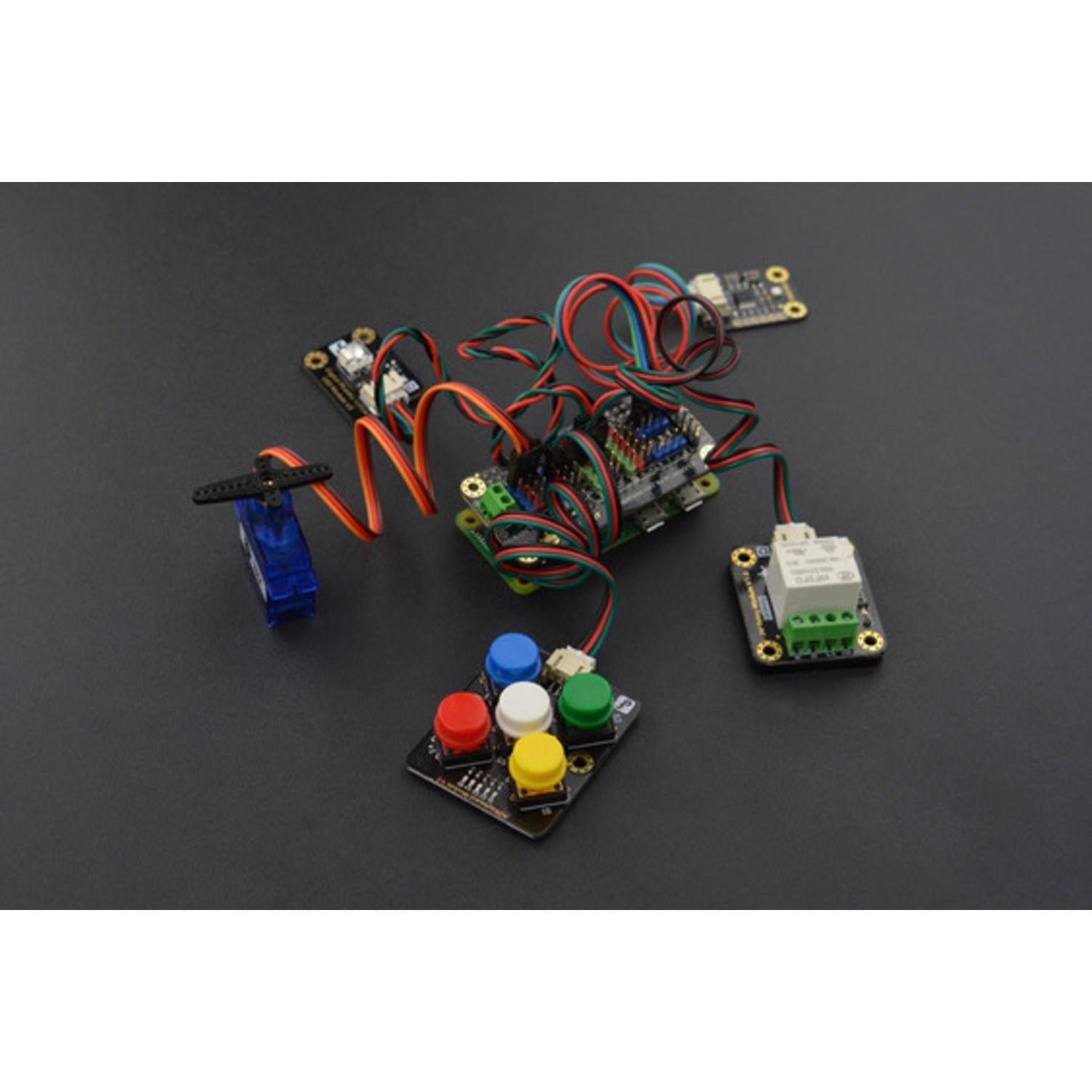 Compact IO Expansion HAT for Raspberry Pi Zero/Zero W with Multiple Ports