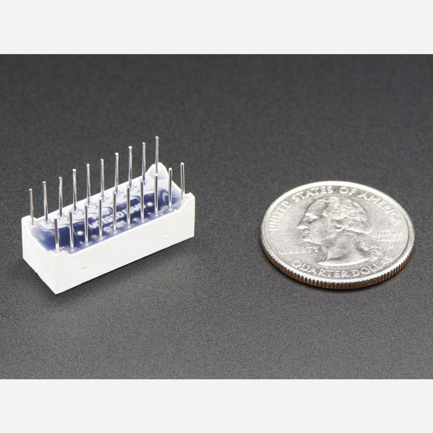 Red 10-Segment LED Light Bar Graph Display for Small Linear Displays