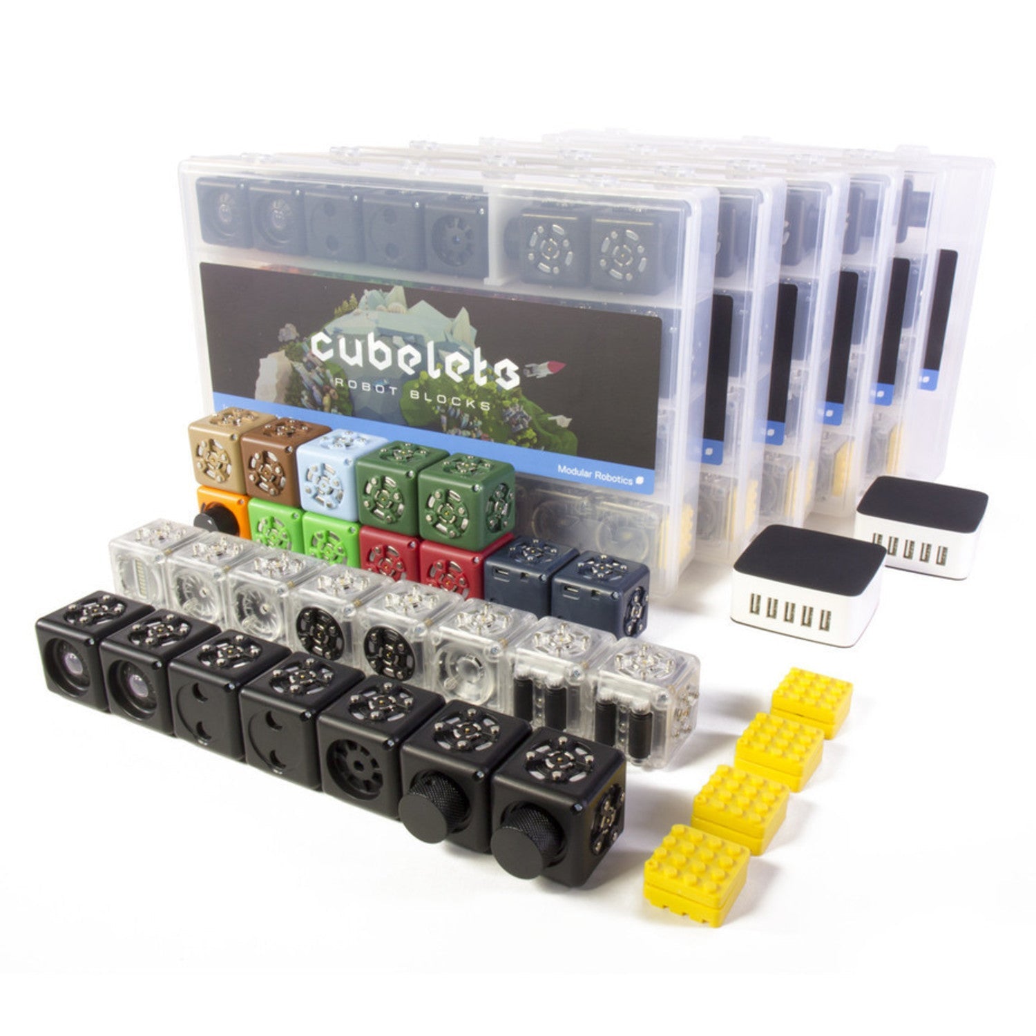 Inspired Inventors Mega Pack of Cubelets Educational Robot Blocks