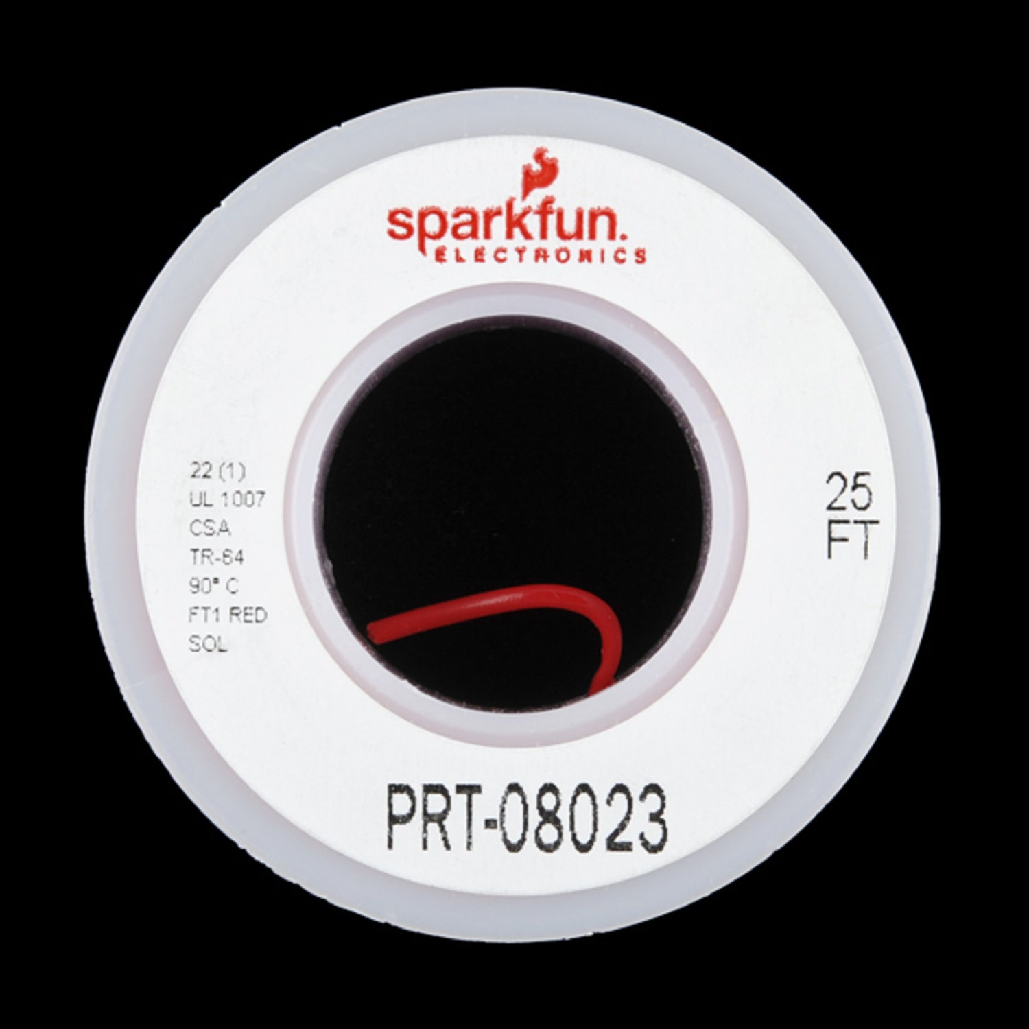 Red Solid Hook-up Wire (22 AWG) for Sturdy Projects