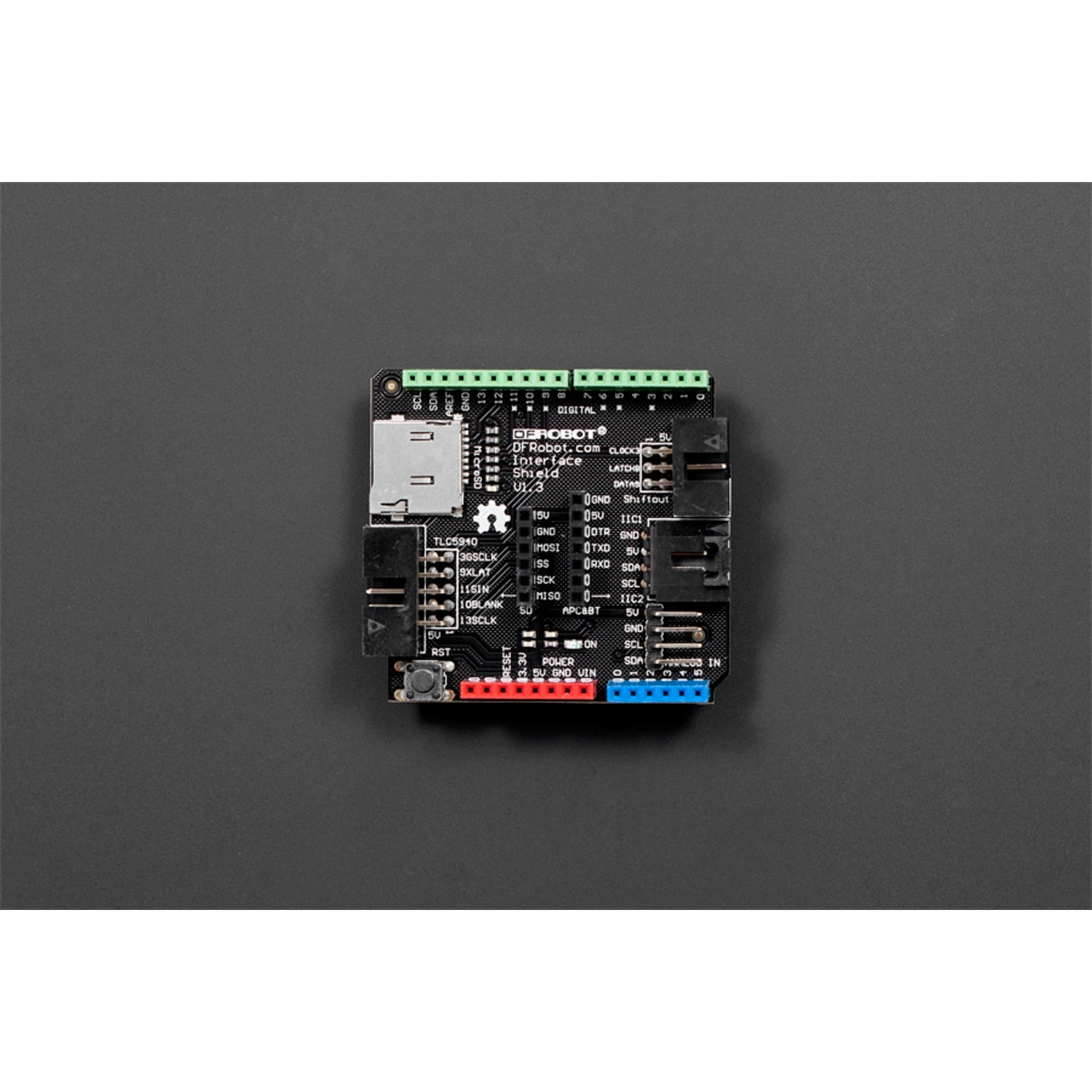 Arduino-Compatible Interface Expansion Shield for Multi-Interface Support