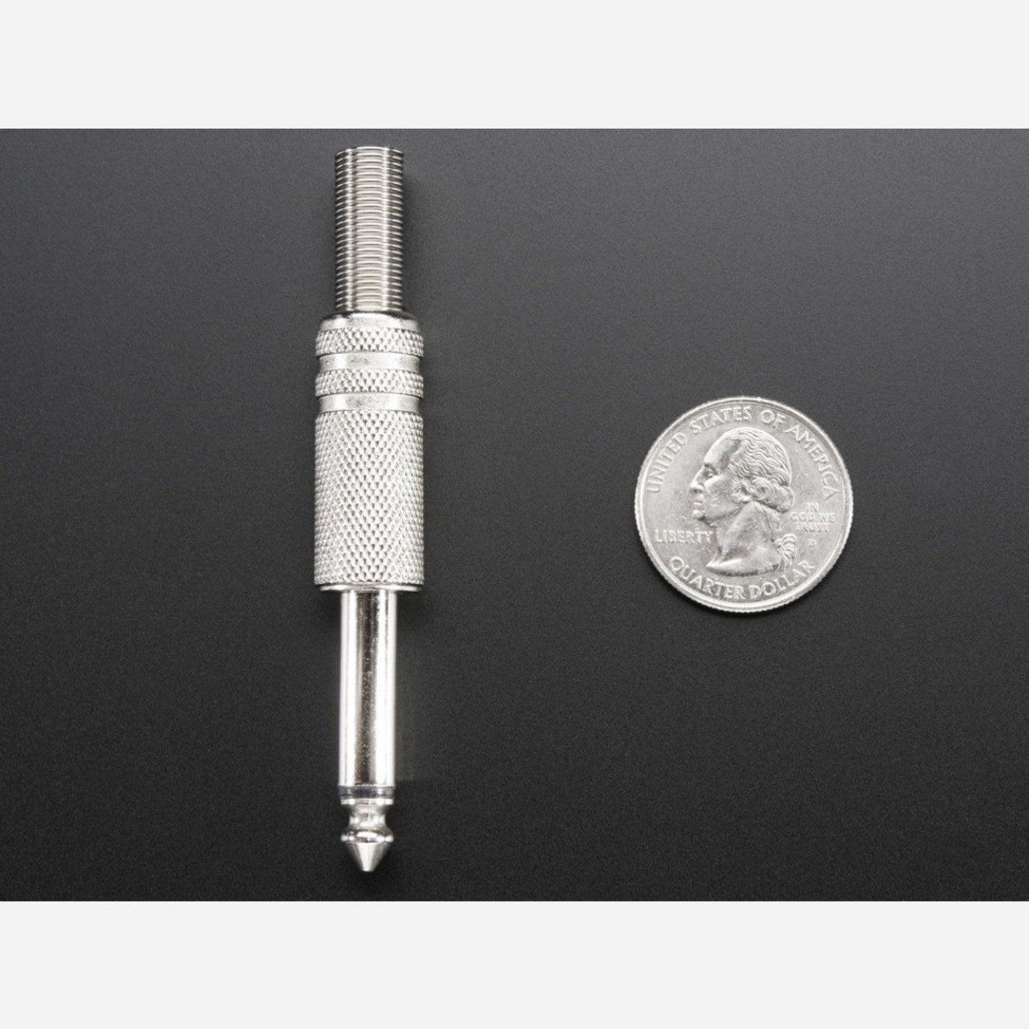 Durable 1/4 (6.35mm) DIY Mono Audio Plug for Custom Cables
