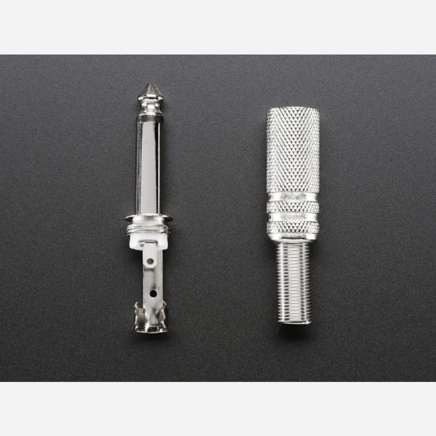 Durable 1/4 (6.35mm) DIY Mono Audio Plug for Custom Cables