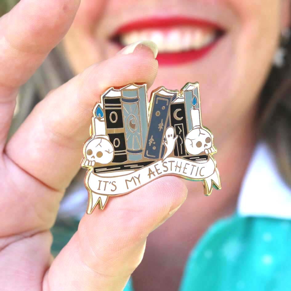 Limited Edition Colorful Gold - Backed Hard Enamel Aesthetic Lapel Pin