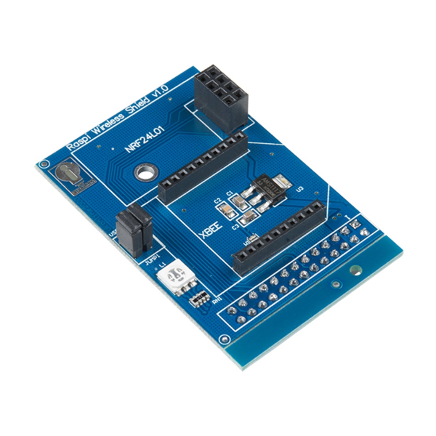 Easy-to-Use Helium Atom to Raspberry Pi Connecting Adapter