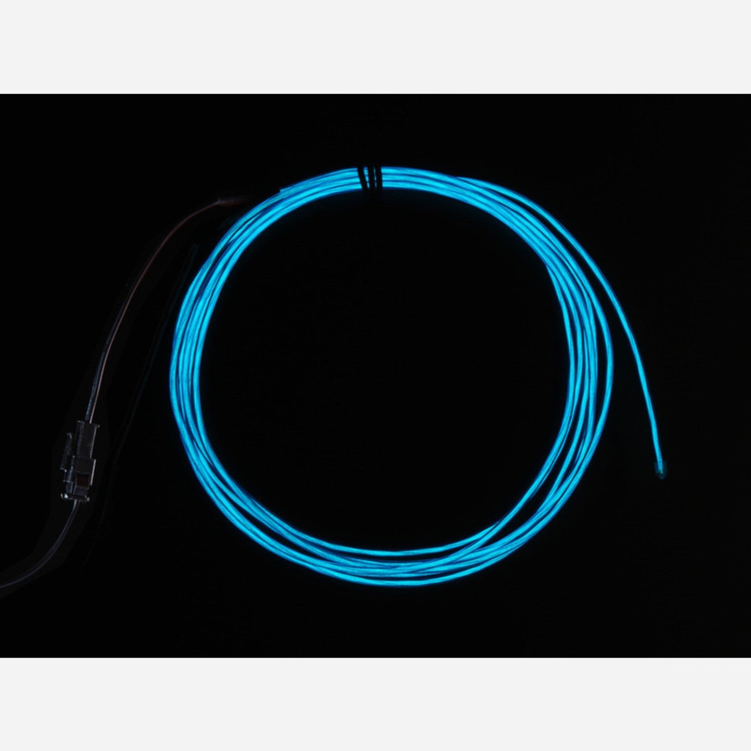 2.5 - meter High - Intensity Vivid Blue Electroluminescent (EL) Wire with Long Lifespan