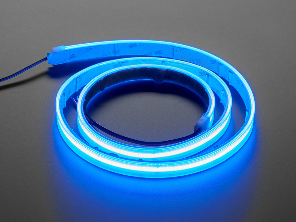 1m Long Blue Flexible 12V LED Strip with 480 LEDs per Meter