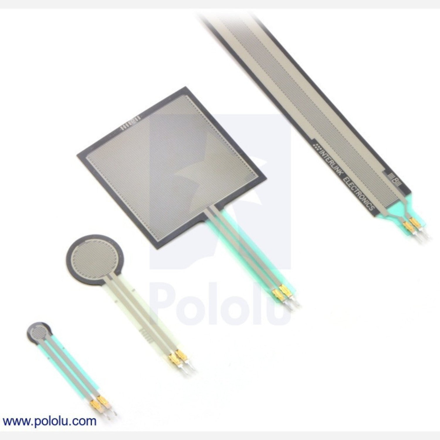 Force-Sensing Resistor Component: Circular Design with 0.6-Inch Diameter