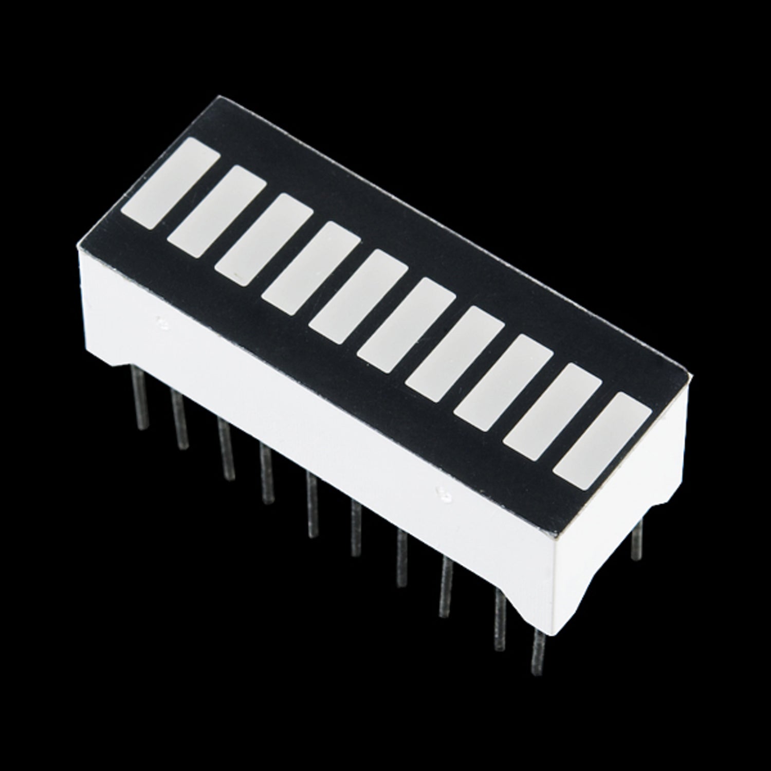 Compact 10-Segment Blue LED Bar Graph for Easy Prototyping