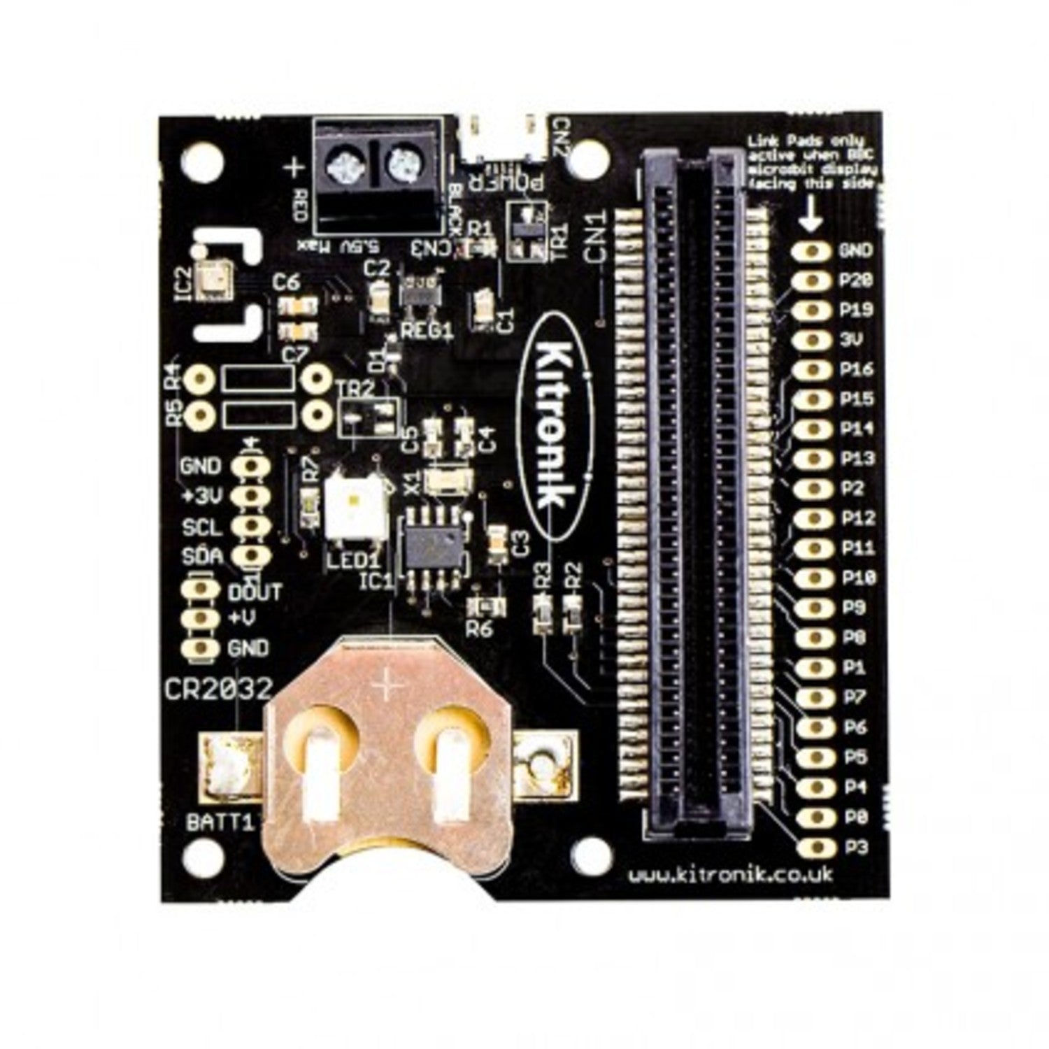 Kitronik Real Time Clock and Environmental Sensor (Klimate) Board for the BBC micro:bit