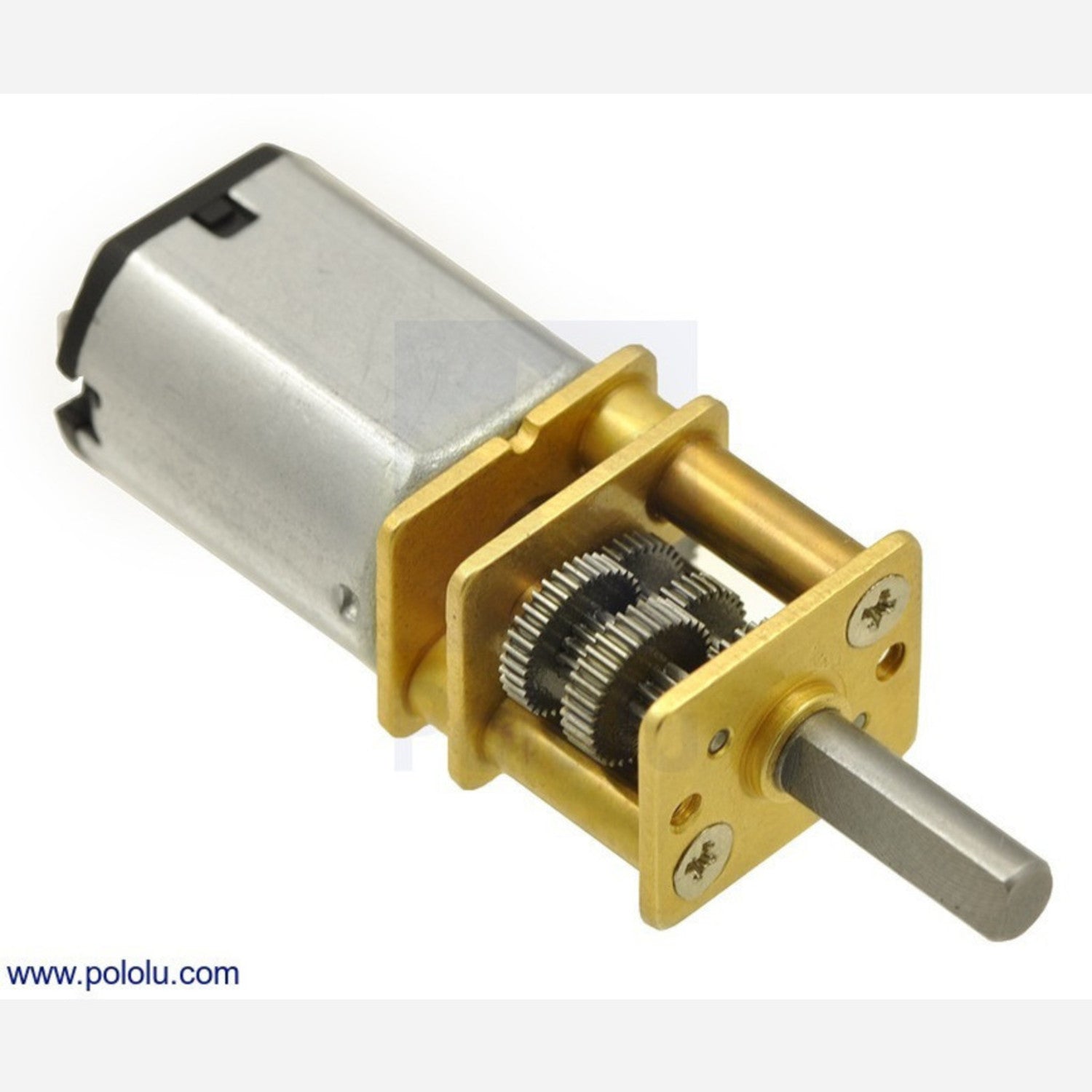 6V High-Power Miniature Brushed DC Micro Metal Gearmotor with 986.41:1 Reduction Ratio