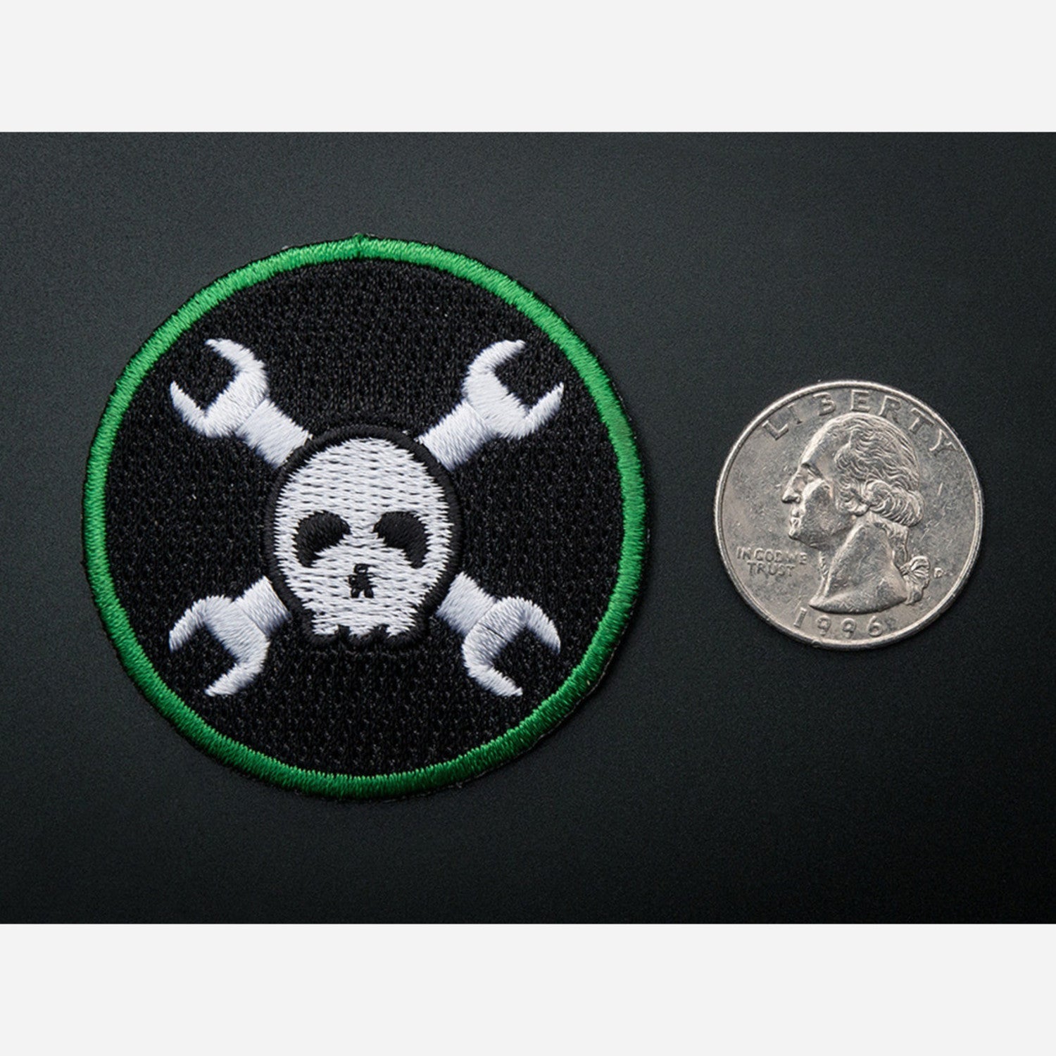 Hack-a-Day Achievement Badge - Iron-on Patch for Electronics and STEM Learners