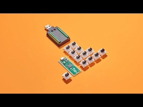 12-Pack of Half-Height, Low-Profile Mechanical Keyboard Key Switches Compatible with MX Layouts