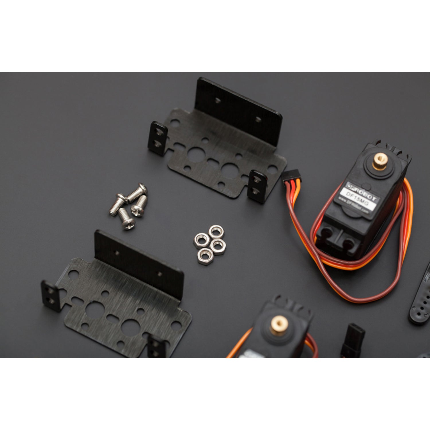 DF15MG High-Torque 15kg Pan and Tilt Kit for Horizontal Surface Mount
