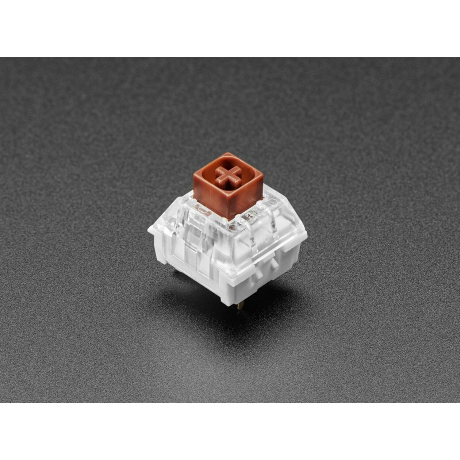 Premium Kailh Tactile Brown Mechanical Key Switches - 10-Pack Set Compatible with Cherry MX Brown