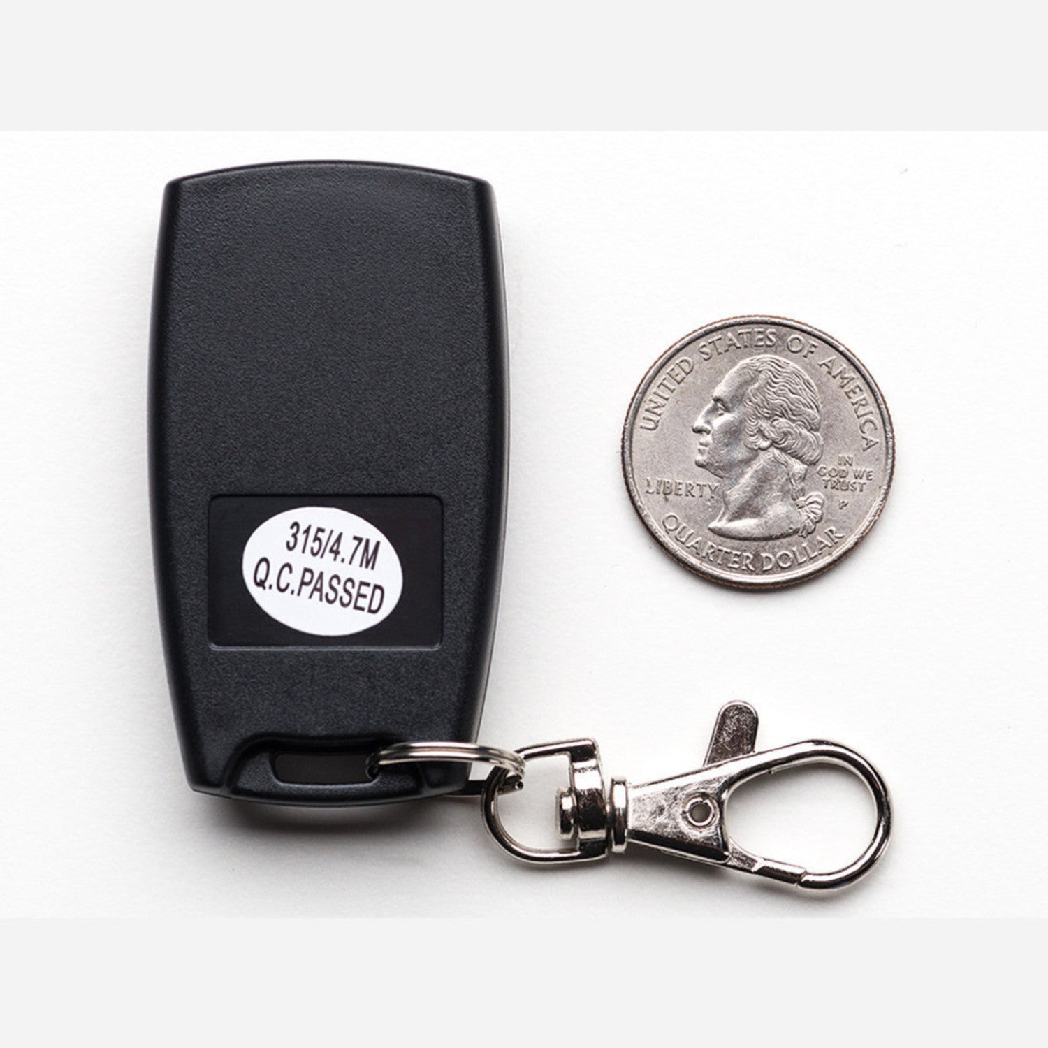 Compact Single - Button 315MHz RF Remote Control for Keyfob
