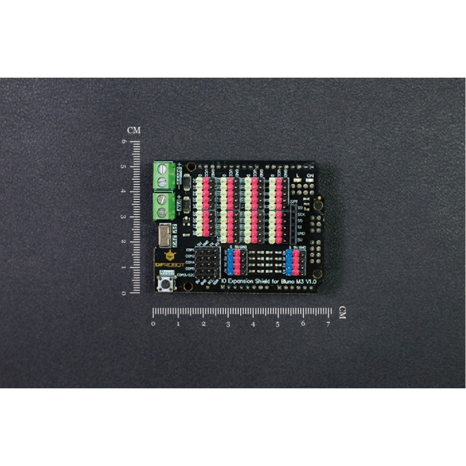 Powerful Gravity IO Expansion Shield for Bluno M3 with Multiple Interface Options