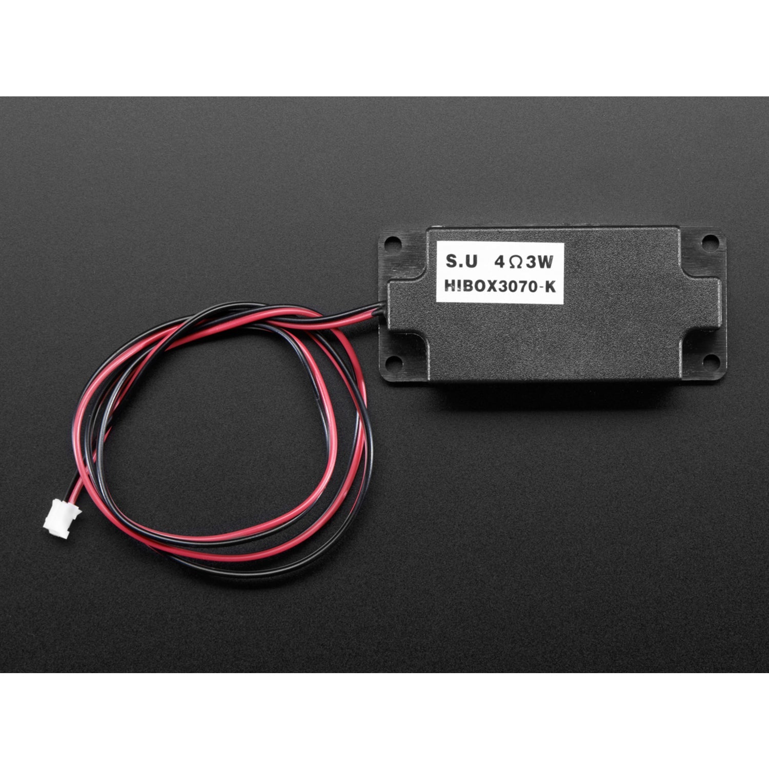 3W 4 Ohm Enclosed Mono Speaker for Audio Projects