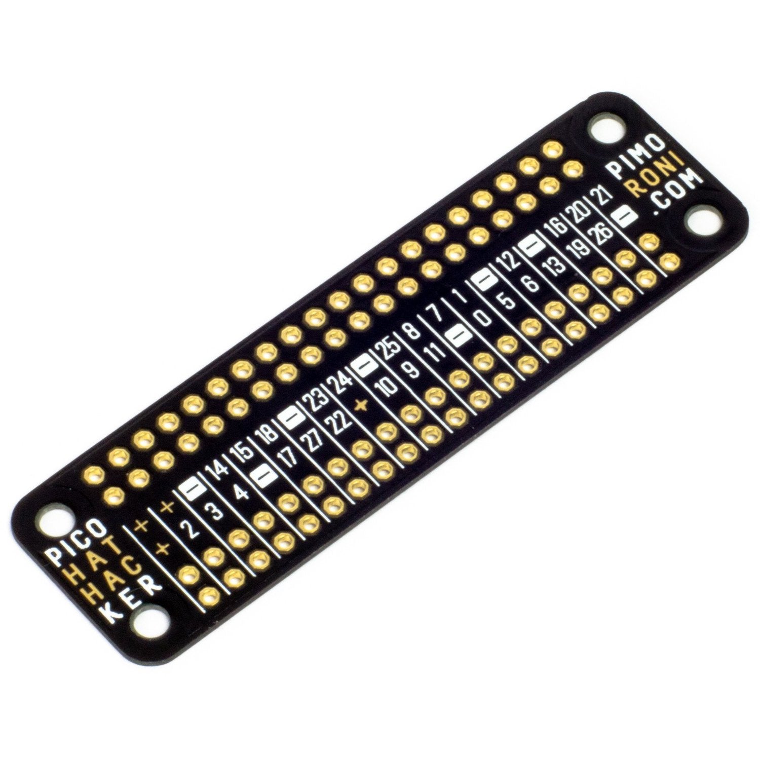 Pico HAT Hacker - Compact and Functional Raspberry Pi Pin Accessory