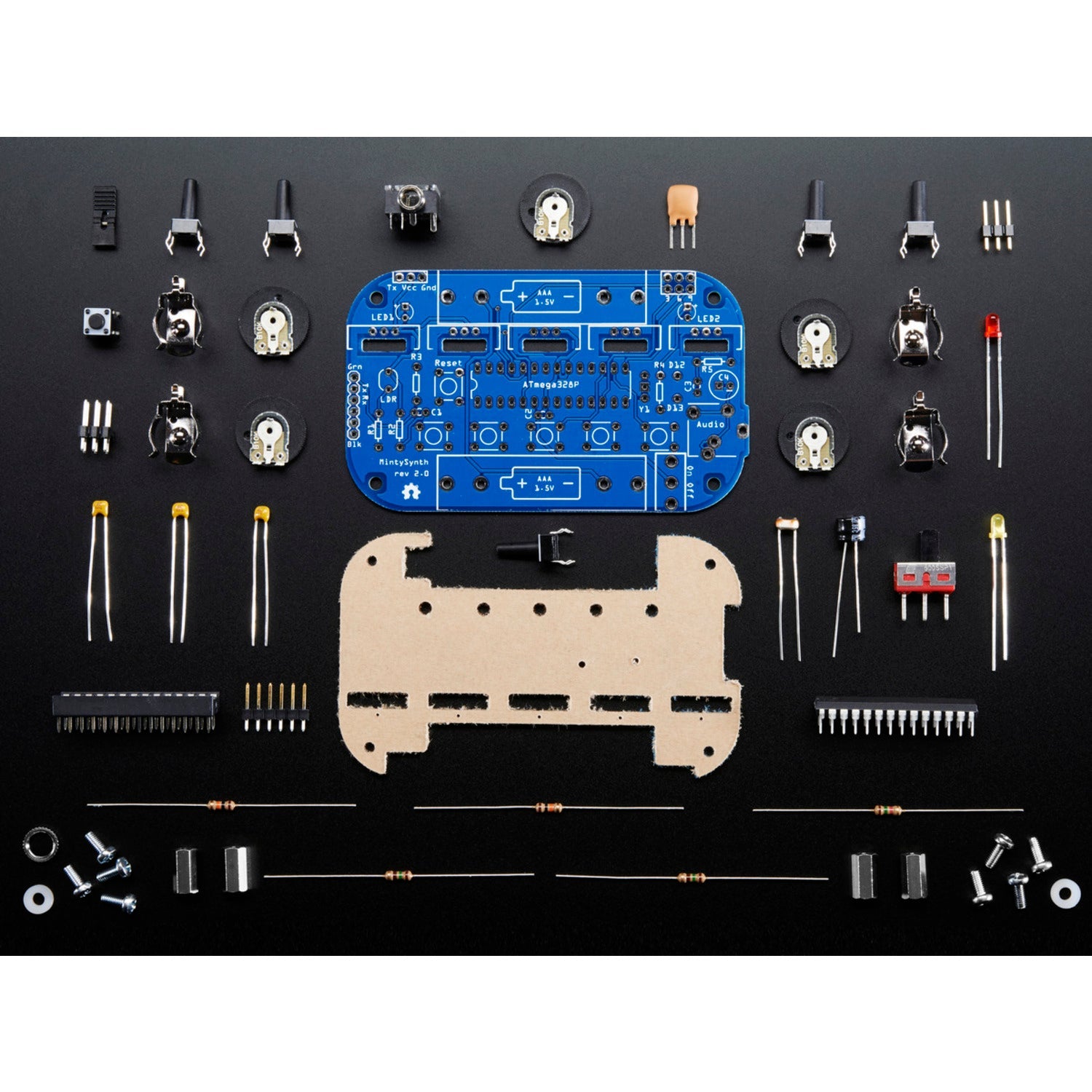 MintySynth Version 2.0 Electronic Music Synthesis DIY Kit