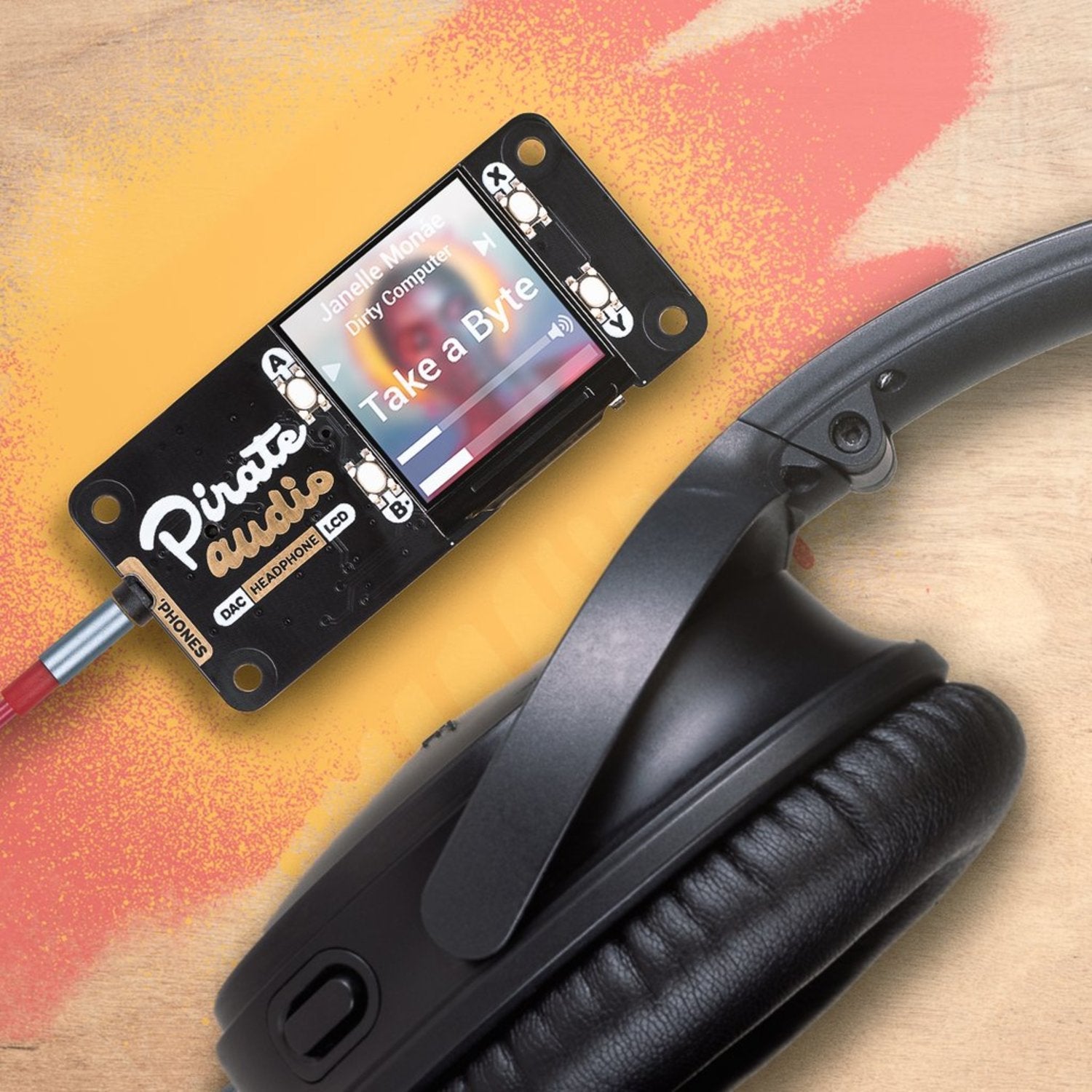 Pirate Audio: High - Performance Headphone Amplifier Board for Raspberry Pi Computing Devices
