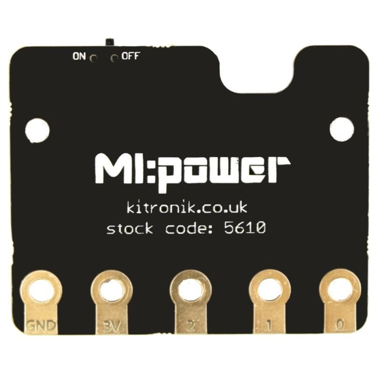 Stylish and Portable MI Power Supply Board for the BBC Micro:bit