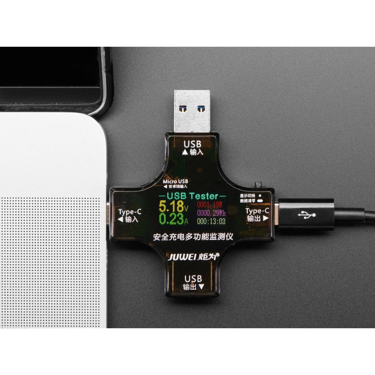 Versatile All - in - One USB A and C Digital Testing Device