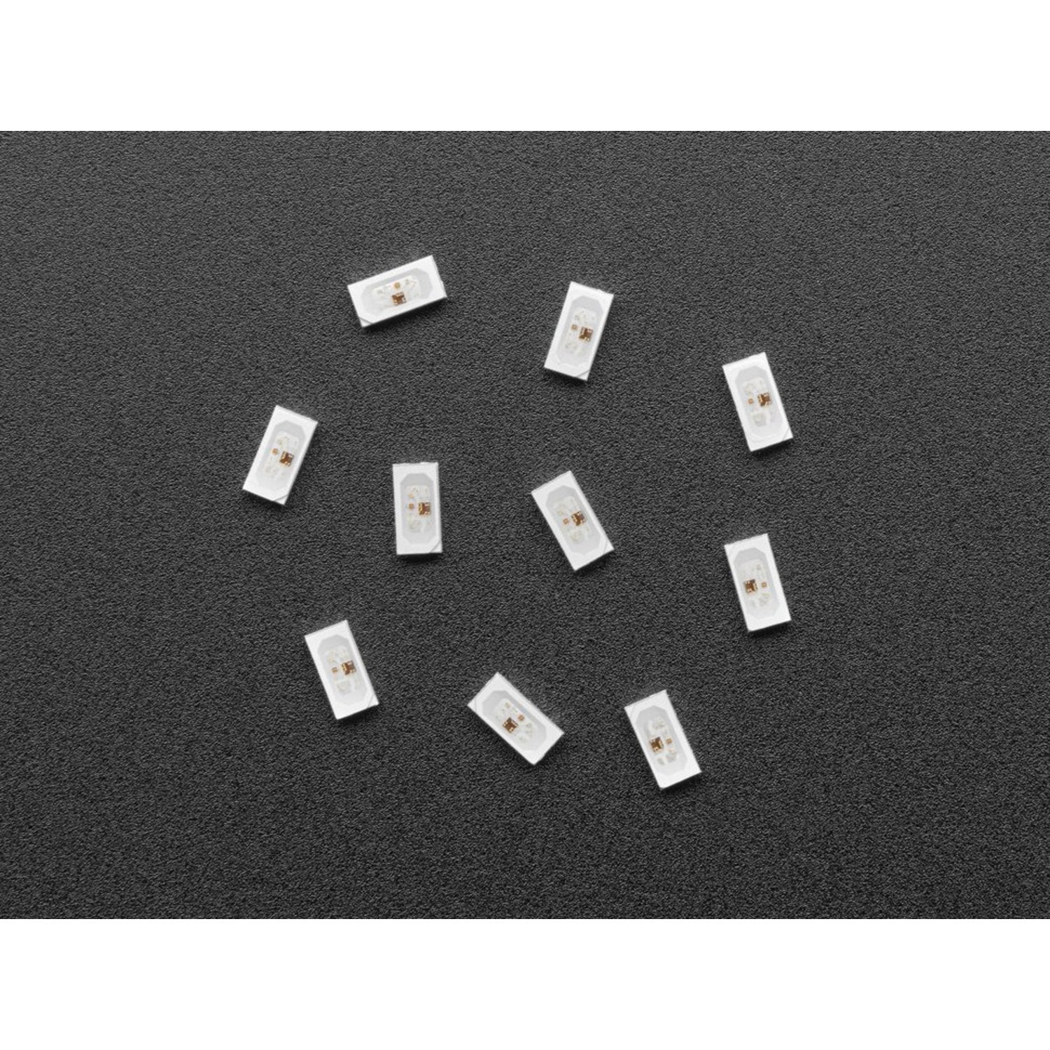 10-Pack NeoPixel Side-Lit RGB LED with Integrated Driver Chip - SK6812B 4020 (4mm x 2mm)